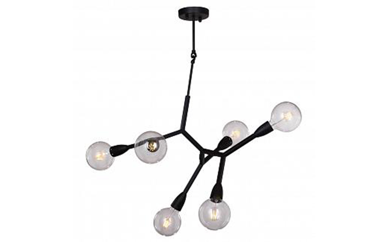фото: Люстра Favourite Electron Black 1754-6P